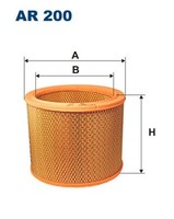 Luftfilter Filtron AR 200 Filtereinsatz