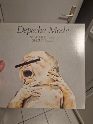 Depeche Mode   New Life (Re Mix) / Shout! (Rio Mix) - Repress