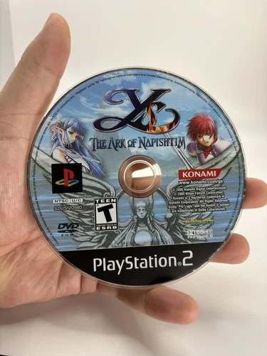 Ys: The Ark of Napishtim (Sony PlayStation 2, 2005) Disc ONLY