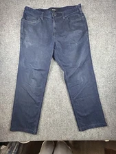 Mens 38x31 5.11 Defender Flex Jeans Straight Leg Dark Blue Pant (E)