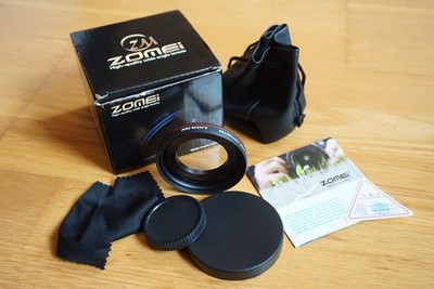 ZOMEI Weitwinkel Linse Wide Angle Lens Slim 40.5mm 0.45x Canon, Nikon, Sony,