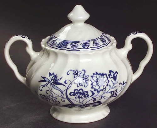 Blue Nordic by Johnson Brothers Sugar Bowl w/ Lid