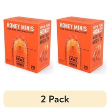 Pure Unfiltered Honey Minis 20 Single Serve Packets Gluten Free All Natural