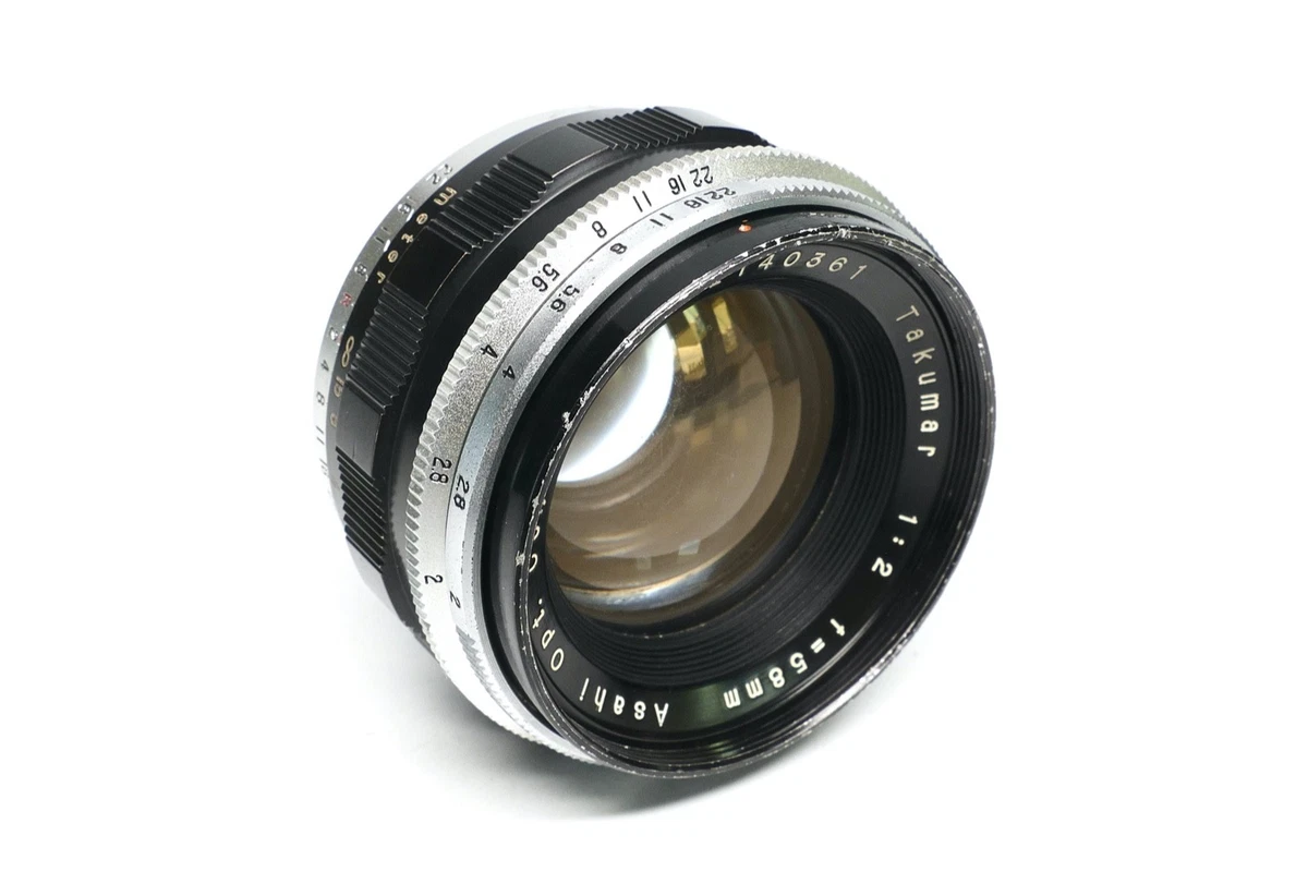 Asahi Opt.Takumar 58mm F2 PENTAX現状品 PENTAX 58mm Focal Camera Lenses for sale | eBay