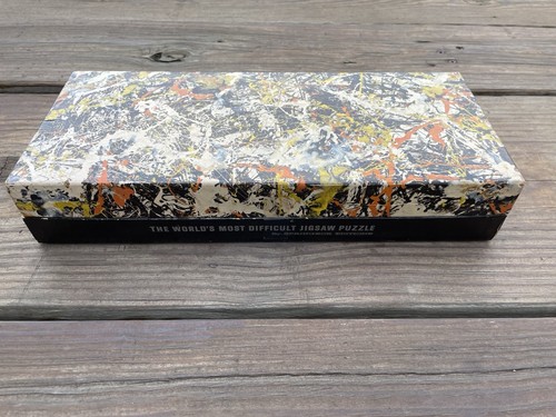 Vintage CONVERGENCE Jackson POLLOCK Springbok 340 piece Jigsaw Puzzle