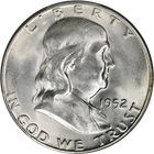 1952-S Franklin Half Dollar PCGS MS65 FBL Blast White Great Eye Appeal