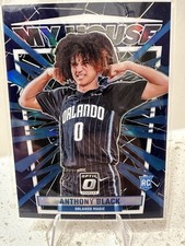 2023-24 Panini Donruss Optic - My House Anthony Black #3 Purple Prizm (RC)