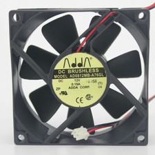 1pcs ADDA AD0812MB-A76GL 8025 8cm 12V Ball Silent Cooling Fan Chassis Fan 2pin