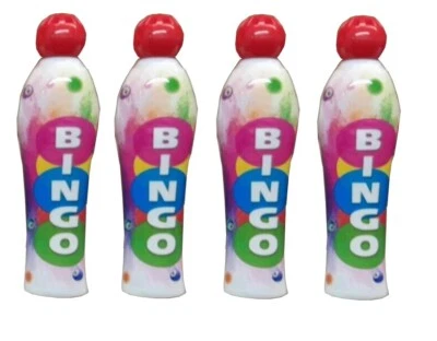 Bingo Dabbers Red Green Blue Sunny Yellow bright Orange Pink 35ml ink Sponge Tip