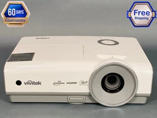 ViviTek D859 DLP Projector 3600 Lumens HD HDMI - Perfect Cozy Home Movie Nights