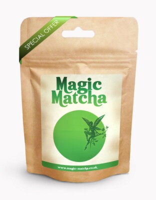 Premium Matcha Grüntee Pulver 100% natürliche Frische im Beutel verschlossen 