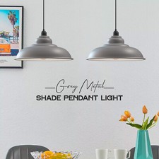 Vintage Light Shade Ceiling Lamp Shade Easy Fit Pendant Metal Lamp Shades UK