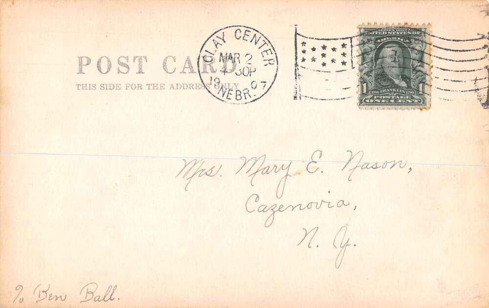 Clay Center Nebraska Old Trusty Incubator Factory Office Real Photo PC