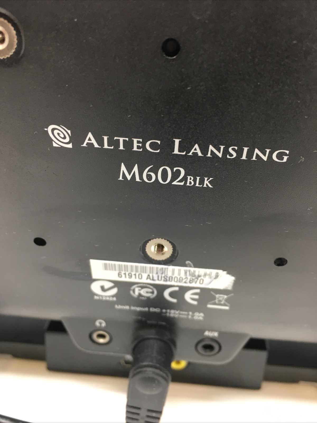 altec lansing m602blk