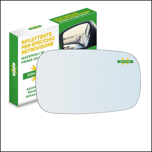 Biba Ricambi Spiegelglas RüCkspiegel Rechts Beifahrer FüR Renault Clio III BR0/1-image