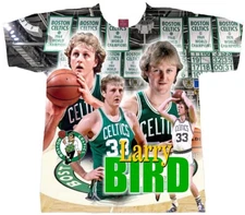 LARRY BIRD T-SHIRT.. LARRY BIRD LEGEND. APPAREL,BIRD APPAREL