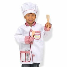 CHEF ROLE PLAY SET TODDLER CHILD HALLOWEEN COSTUME BOYS/GIRLS SIZE SMALL 4838