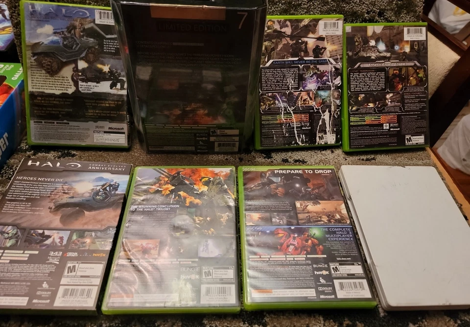 Halo Bundle Xbox & Xbox360 (8 Games Total) 1-4,ODST,Reach:Tested & Working - Image 3 of 4