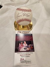 JHONNY PERALTA signed OML baseball JSA COA INDIANS TIGERS CARDINALS