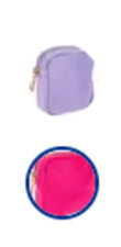 Square Makeup Pouch Pink or Purple New