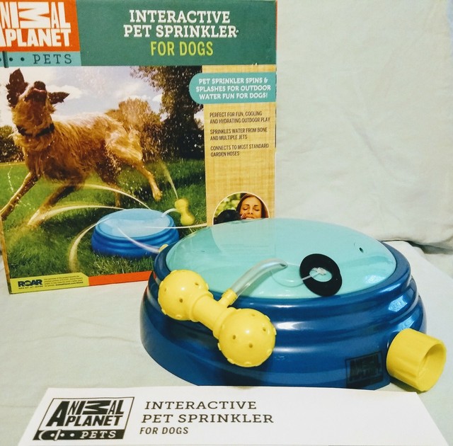 animal planet interactive pet sprinkler