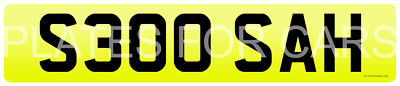 S300 SAH cherished private registration