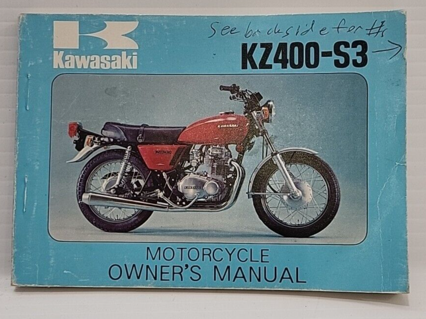 dondeページ 1976 Kawasaki KZ400 LTD K716 Owners Manual Booklet with Wiring