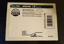All-Pro 4 Recessed Trim High Gloss White Trim...