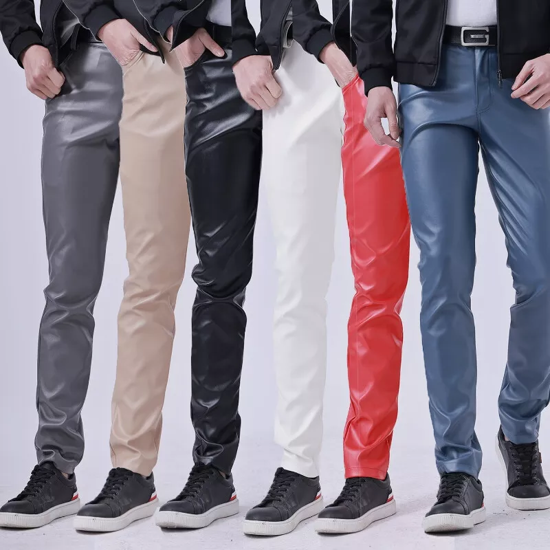 Topshop pu store stretch trousers