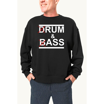 Trommel und Bass, Rum und Arsch Pullover lustiger Spruch sarkastisches Zitat Herren Sweatshirts