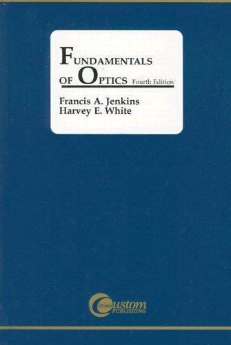 Fundamentals of Optics by Francis A. Jenkins and Harvey E. White (2001, Perfect) for sale online ...