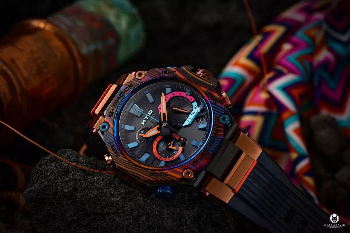 CASIO G-SHOCK MT-G MTG-B2000XMG-1AJR -Color Rainbow Mountain solar ...