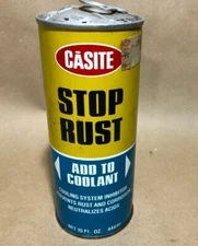 Vintage Hastings Casite Stop Leak Can UNOPENED Made In USA Tag HILLS Dept Store