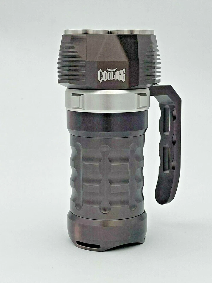 💲Cooligg 1200 lumen 3x Cree XM-L T6 LED torcia subacquea lampada torcia impermeabile - Immagine 2 di 4