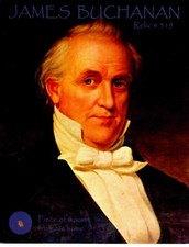 RARE! “15th President James Buchanan
