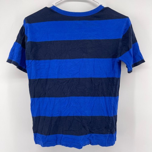 Polo Ralph Lauren Striped Henley Shirt Short Sleeve Casual Top Kids Size M - Picture 6 of 6