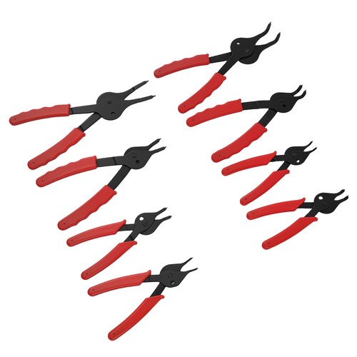 10pc Snap Ring Pliers Kit for Car Truck Tractor Retaining Ring Removal 1-2.3mm - Picture 11 of 12