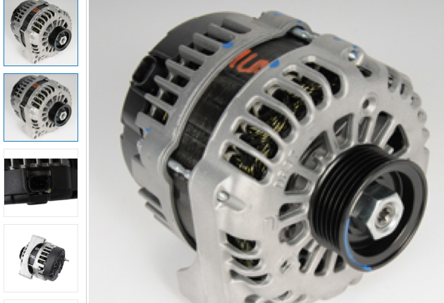 ACDelco GM Genuine Parts 20881337 Alternator