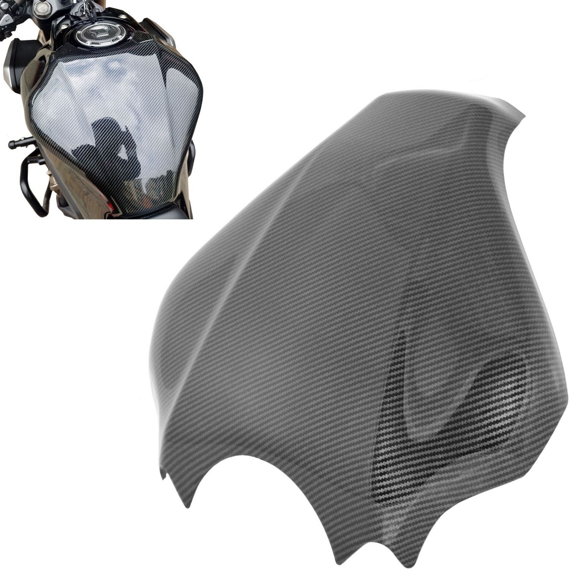 Carbon Gas Fuel Tank Cover Guard Protector For HONDA CB650R