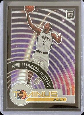 Kawhi Leonard - 2020-21 Donruss Optic Basketball - T-Minus 3, 2, 1 #3