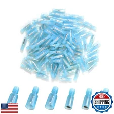 Teansic 100pcs Bullet Connectors Quick Connect and Disconnect Electric Termin