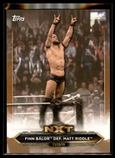 2020 Topps NXT WWE Wrestling BRONZE #61 Finn Balor def Matt Riddle