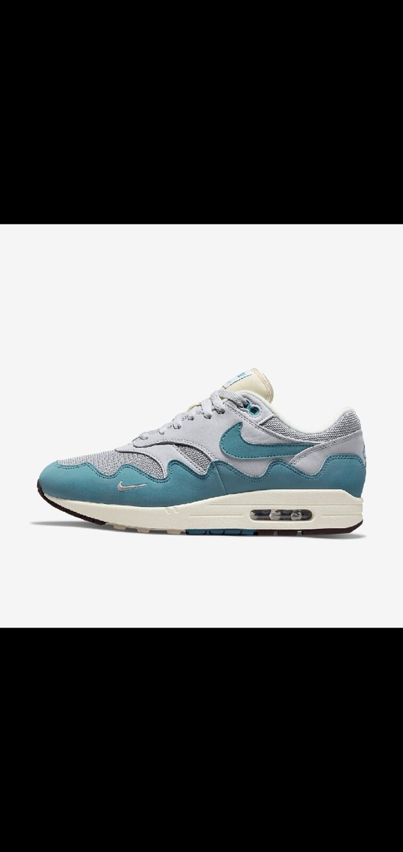 Nike Air Max 1 Patta Waves Noise Aqua - Size 4 | eBay