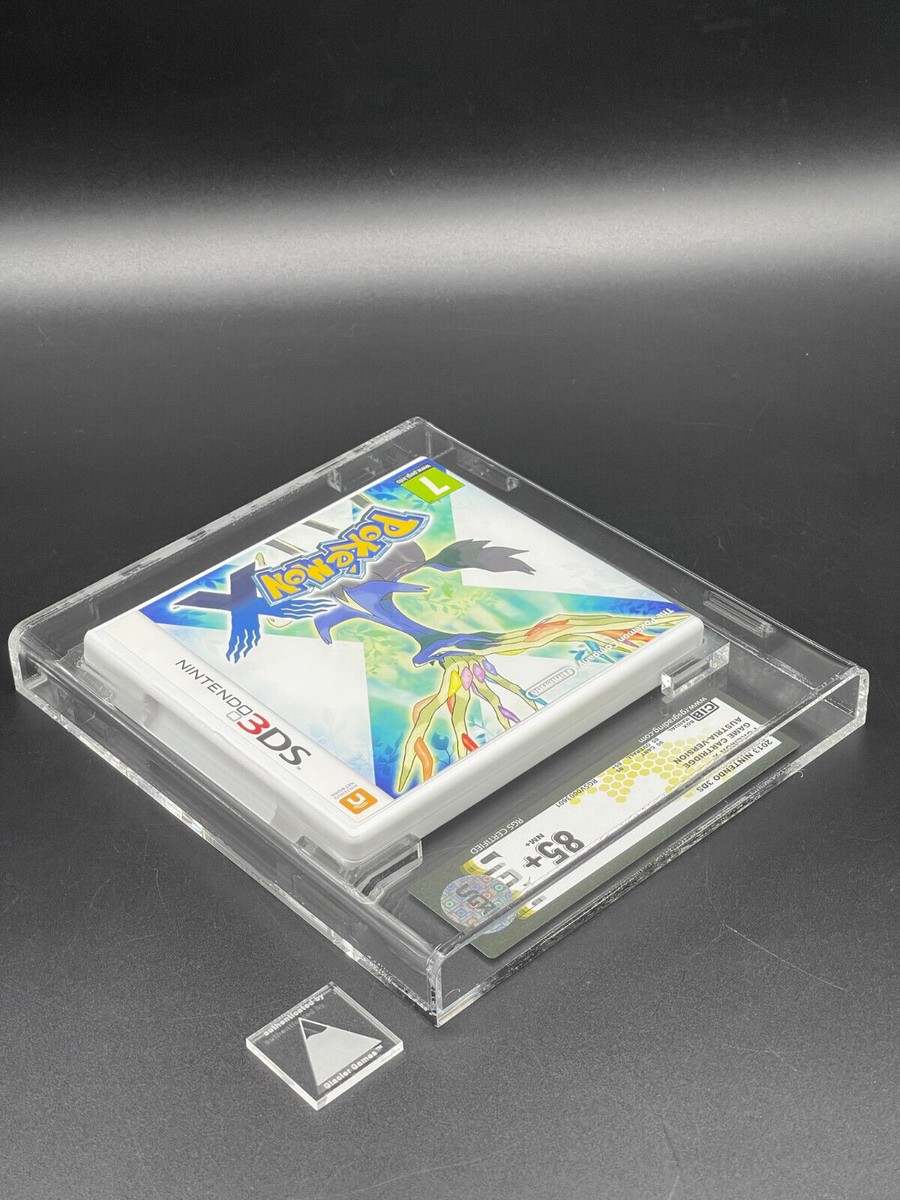 3DSカセット(ポケモン) Pokémon X Nintendo 3DS RGS 85+ NM+ CIB Grading Complete