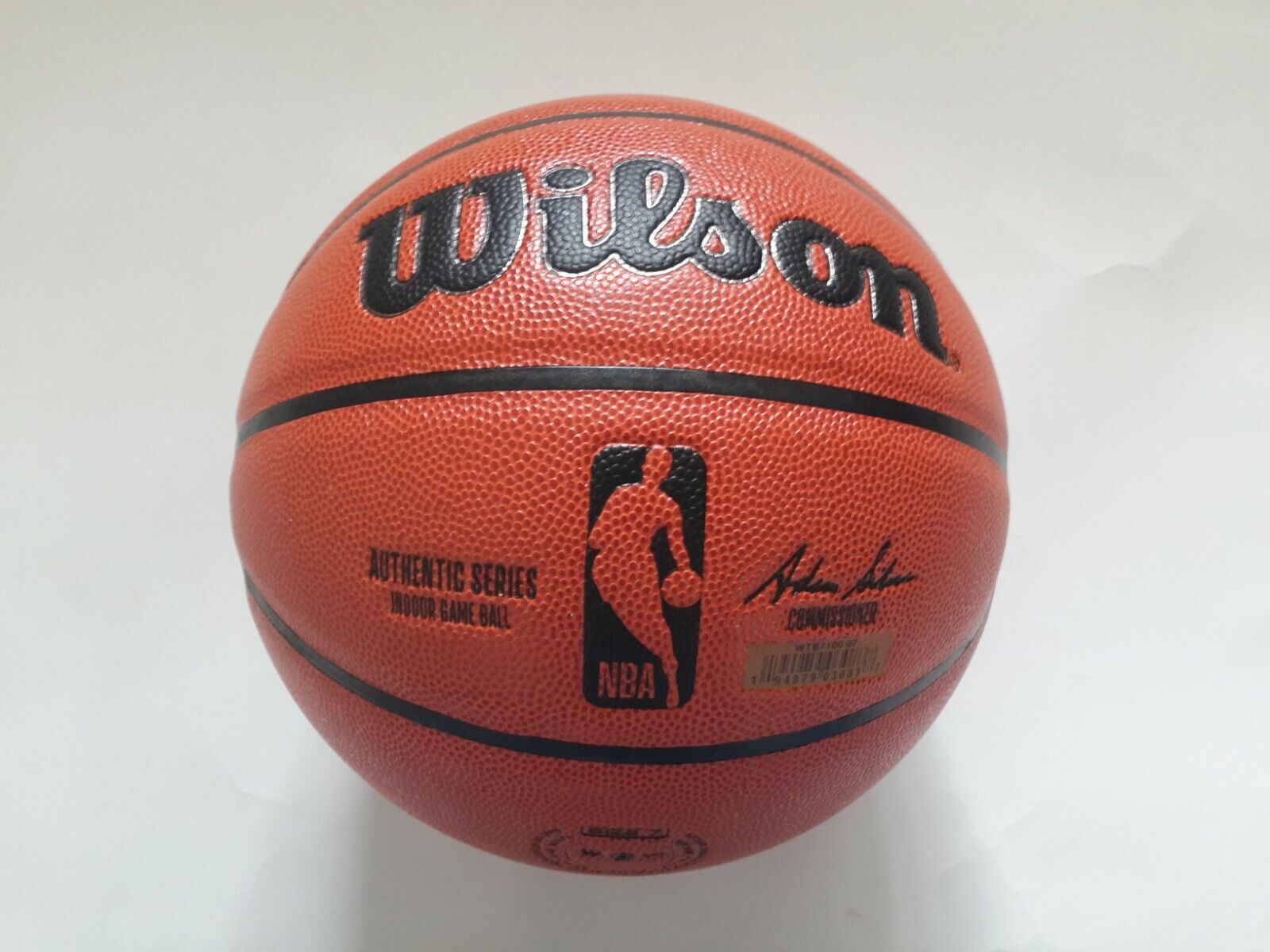 Bola Basquete Wilson Nba Authentic Indoor/outdoor Tamanho 6 em