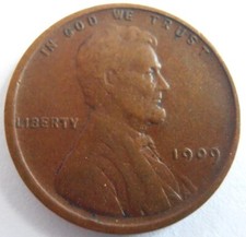 1909 P Lincoln Cent, EF, 09PSE5