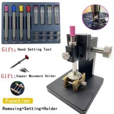 Watch Second Hand Remover Tool Watch Hand Setting Fitting Press Holder Support