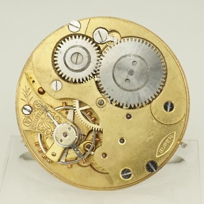 Rare! Pocket Watch Movement Men's no fusee duplex chronometer no repeater RAR