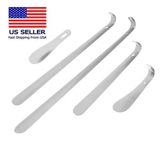 Extra Long Mid Short Shoe Horn Handle Metal Long Shoehorn for Boots Men Women