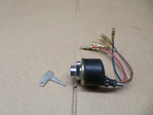 NOS OEM KAWASAKI F3 BUSHWHACKER IGNITION KEY SWITCH ASSEMBLY WITH KEYS 1968-1970 - Picture 3 of 12